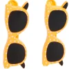 Clip pince serviette de plage forme lunettes x2