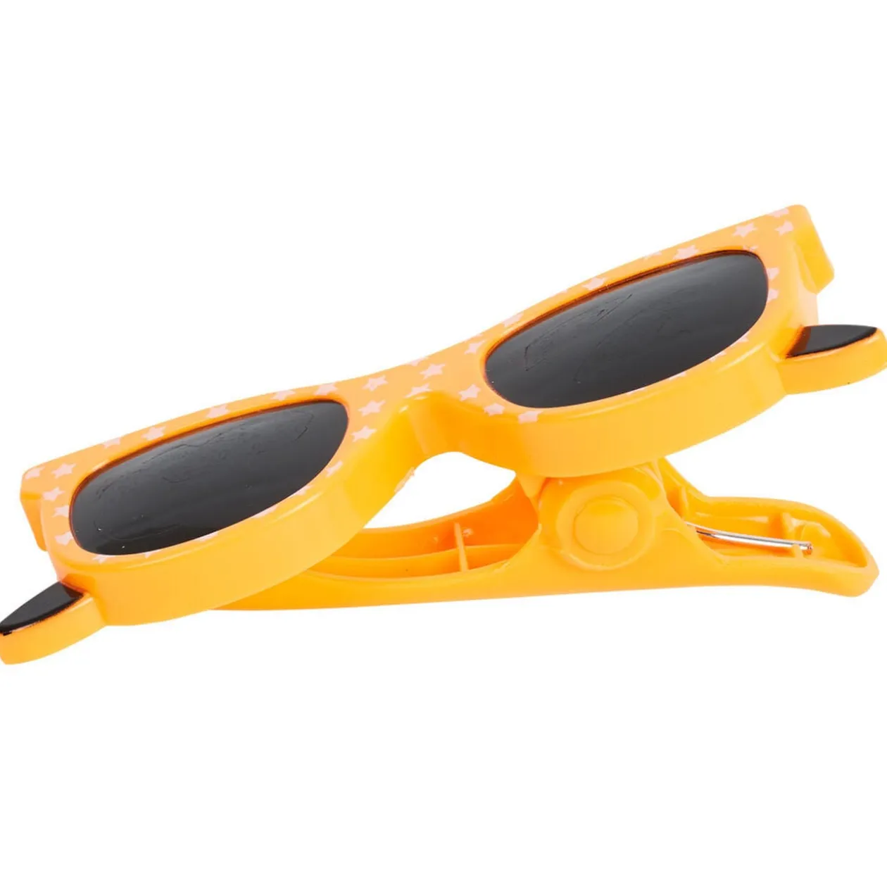 Clip pince serviette de plage forme lunettes x2