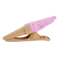 Clip pince serviette de plage forme glace x2 < Gifi Discount