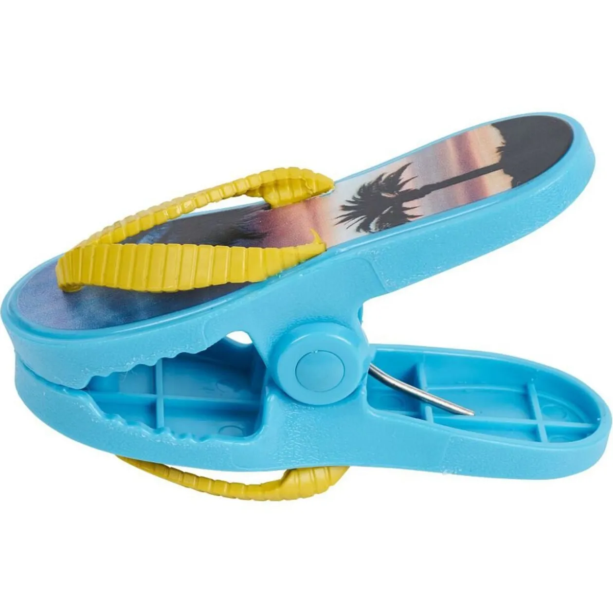 Clip pince serviette de plage forme tong x2