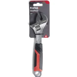 Clé à mollette rouge L15cm < Gifi
