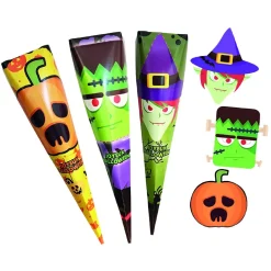 Cône et masque Halloween à découper < Gifi Clearance