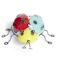 Coccinelle décoration de jardin en métal H20cm < Gifi