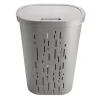 Coffre à linge 55L plastique gris 45x35xH60cm < Gifi Sale