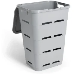 Coffre à linge Maya 42L plastique blanc < Gifi Hot