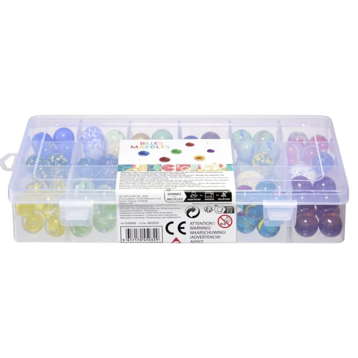 Coffret 124 billes < Gifi Outlet