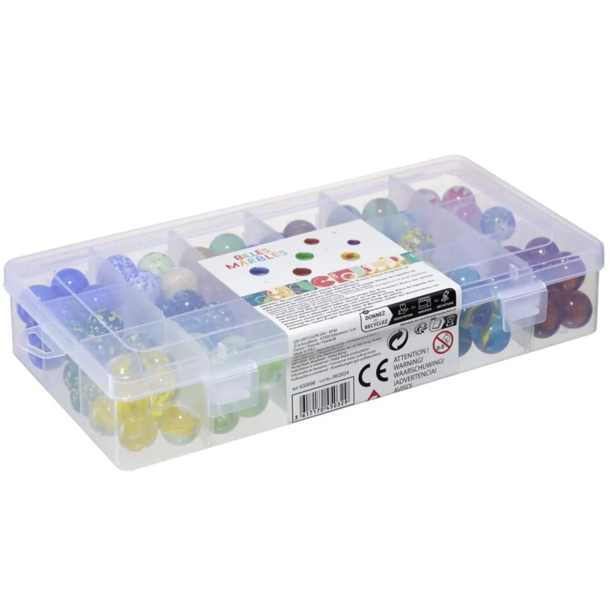 Coffret 124 billes < Gifi Outlet