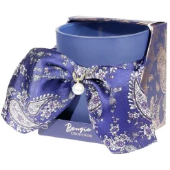 Coffret bougie + chouchou imprimé bandana