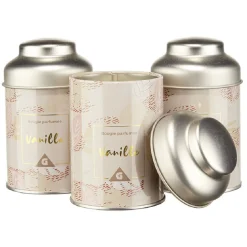 Coffret bougie senteur vanille x 3