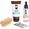 Coffret cadeau homme soin barbe et carte outil multifonction < Gifi