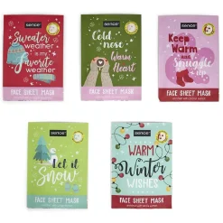 Coffret cadeau 5 masques visage Sence 23ml - Let it Glow < Gifi