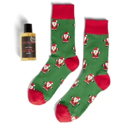 Coffret cadeau Noël homme Xmas Collection gel douche et chaussettes