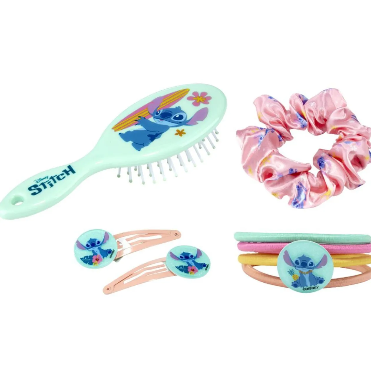 Coffret coiffure Disney Stitch accessoires cheveux