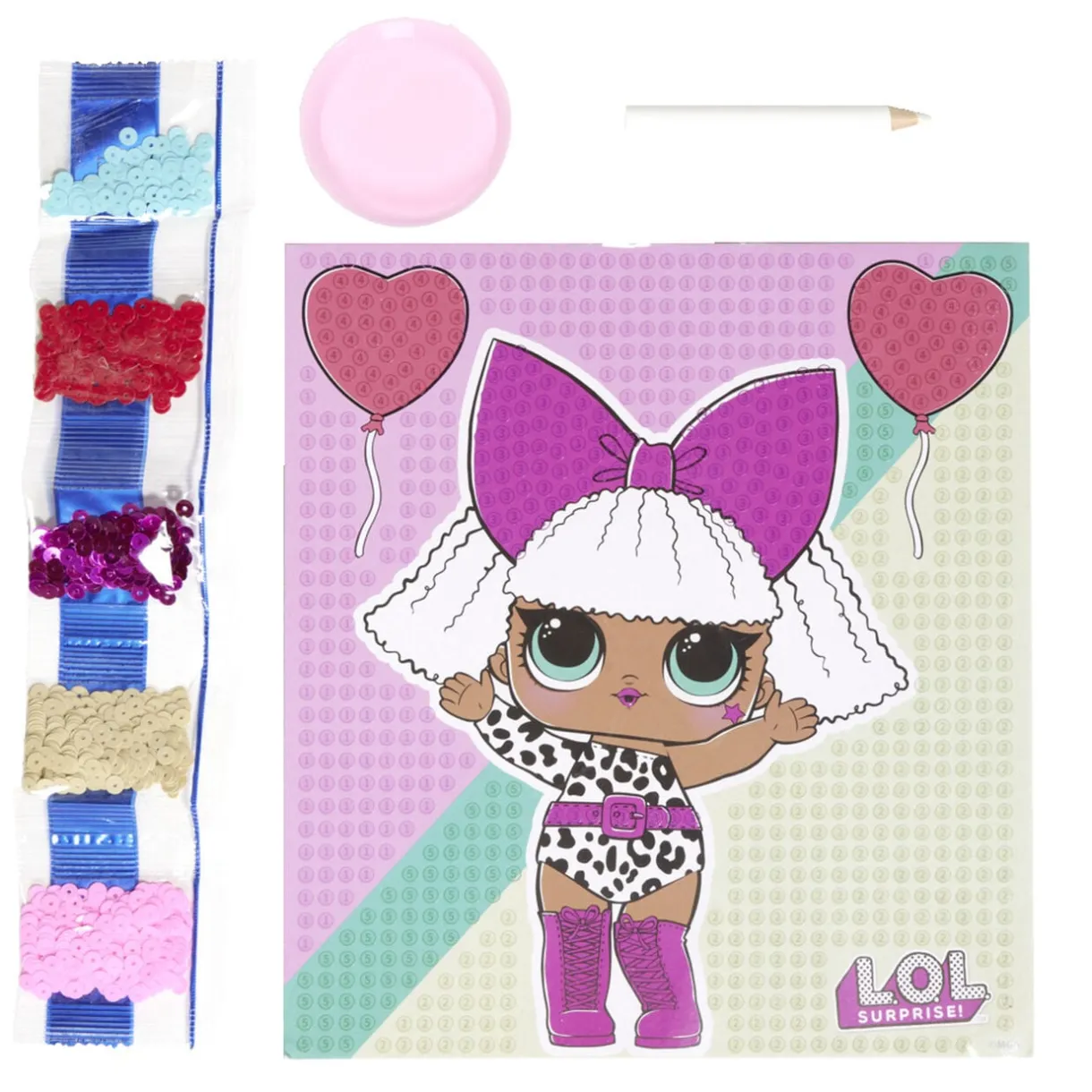 Coffret créatif diamond art sequin avec stylo < Gifi Discount