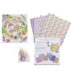 Coffret création attrape-rêves chat et origami