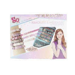 Coffret création bracelets à messages
