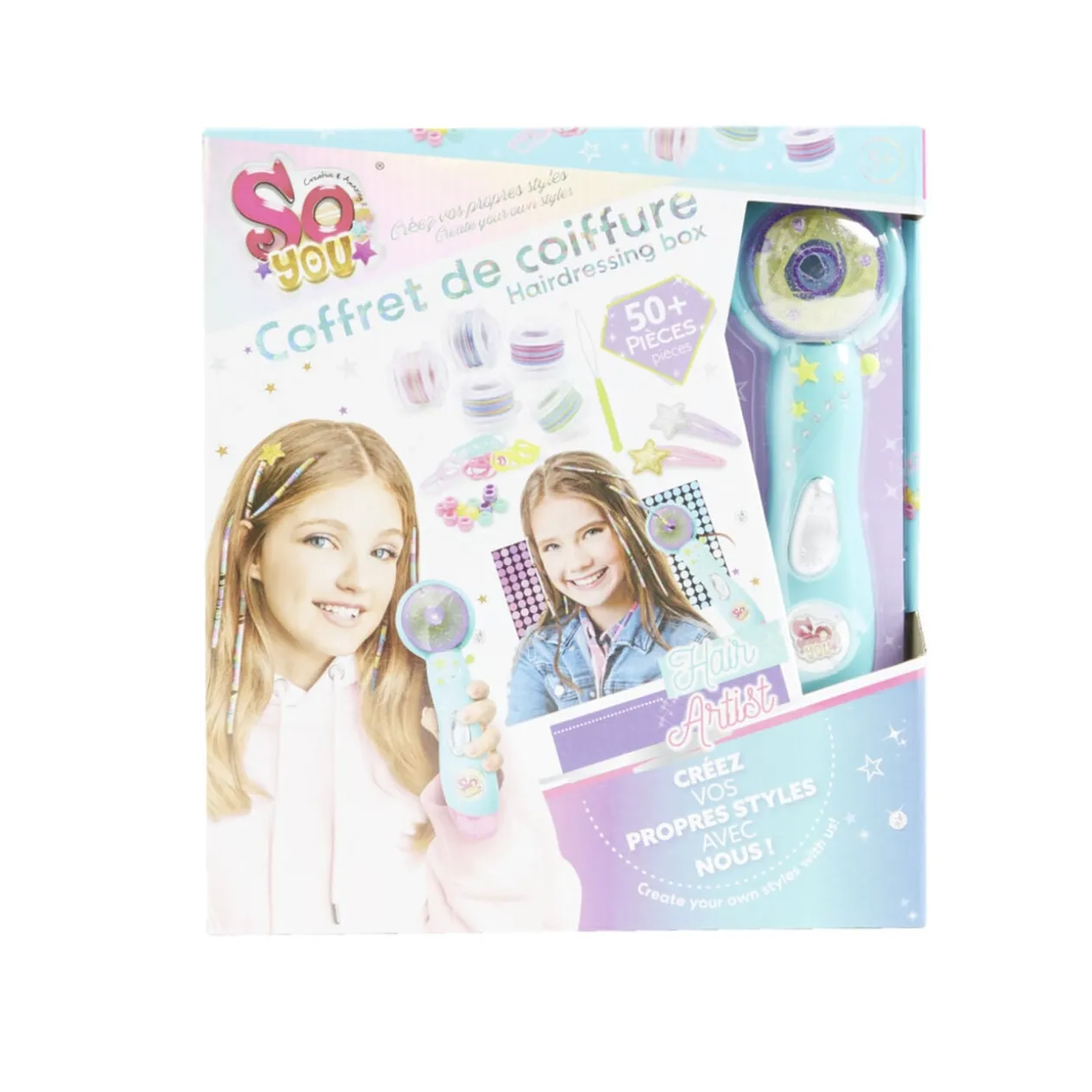 Coffret de coiffure 50 pièces