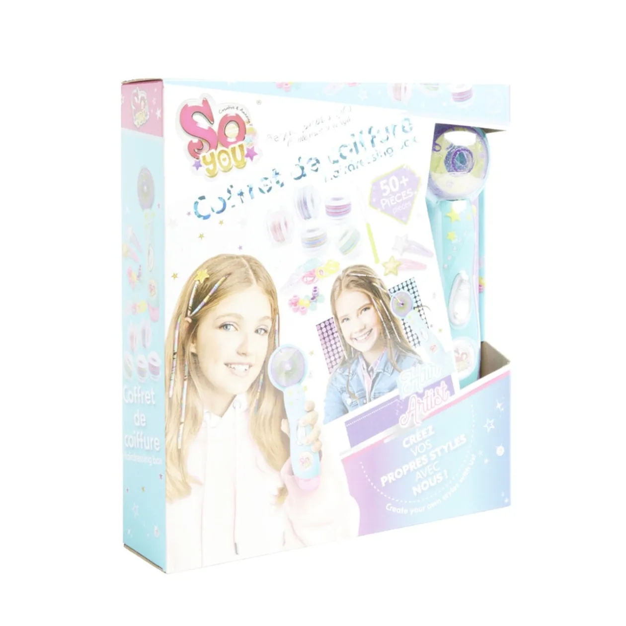 Coffret de coiffure 50 pièces