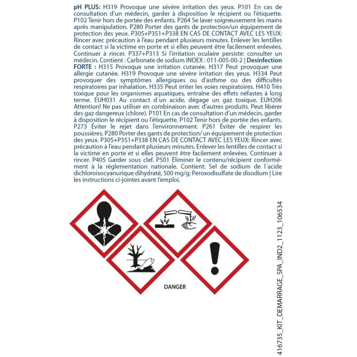 Coffret de traitement pour spa < Gifi Sale