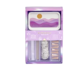 Coffret méditation kit encens/sauge/sélénite < Gifi Outlet
