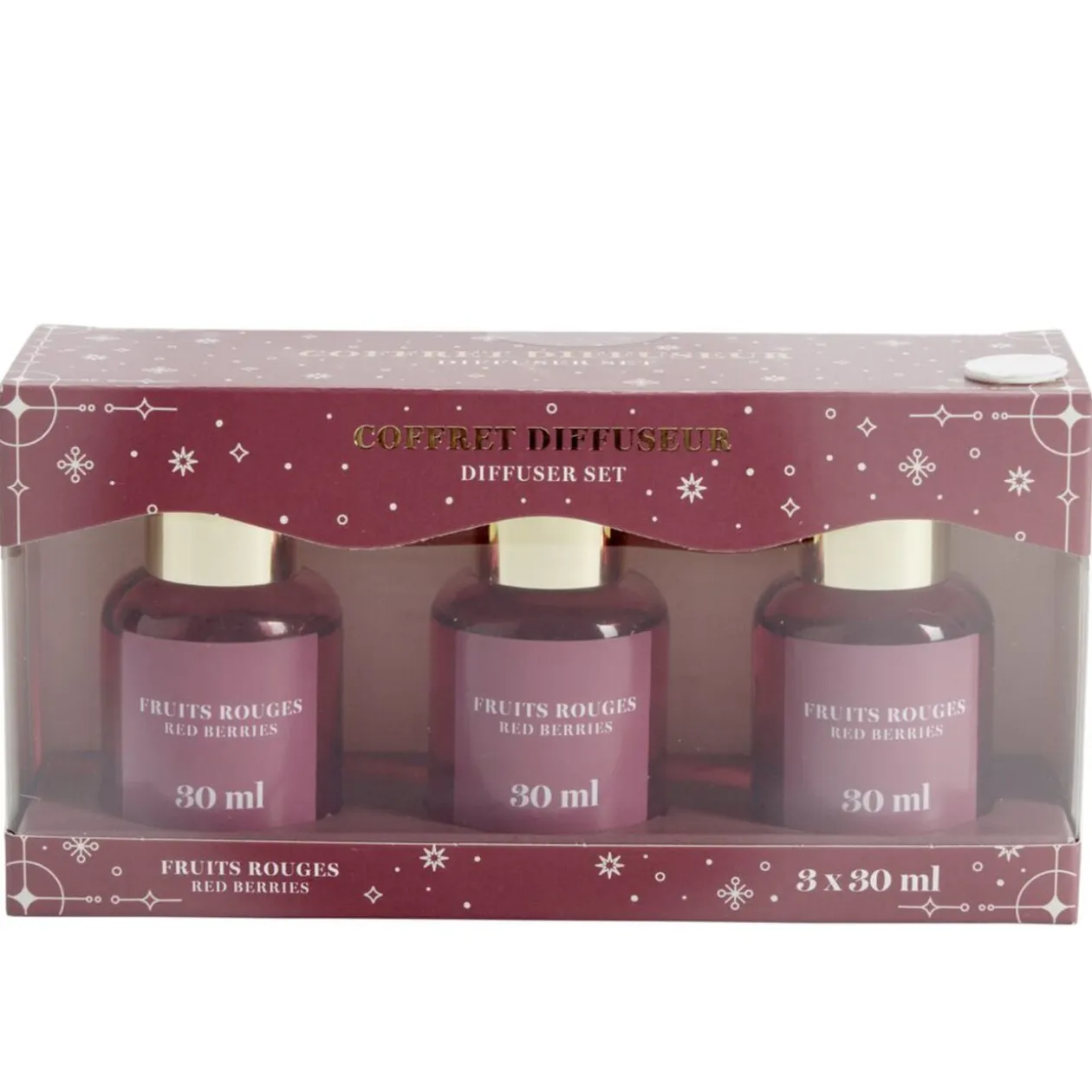 Coffret senteur 3 diffuseurs 30ml (3 modèles)