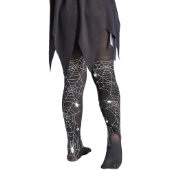 Collant enfant toile d'araignée Halloween