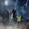 Collant Halloween adulte phosphorescent motif chauve-souris T.unique < Gifi New