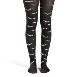 Collant Halloween adulte phosphorescent motif chauve-souris T.unique < Gifi New
