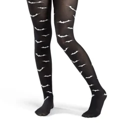 Collant Halloween adulte phosphorescent motif chauve-souris T.unique < Gifi New