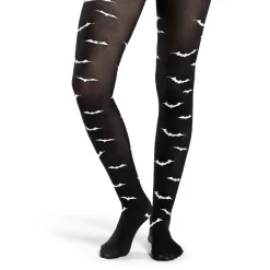 Collant Halloween adulte phosphorescent motif chauve-souris T.unique < Gifi New