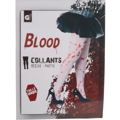 Collant Halloween ensanglanté adulte Taille unique