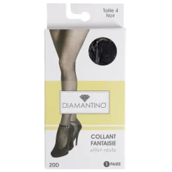 Collant noir fantaisie 20D T2/3/4 < Gifi Sale