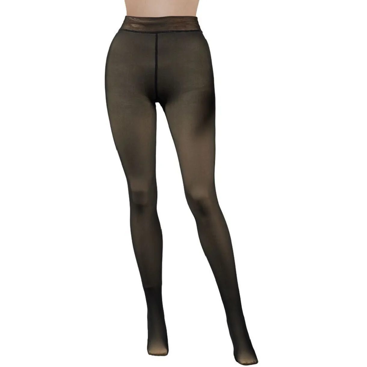 Collant polaire "fausse peau" < Gifi New