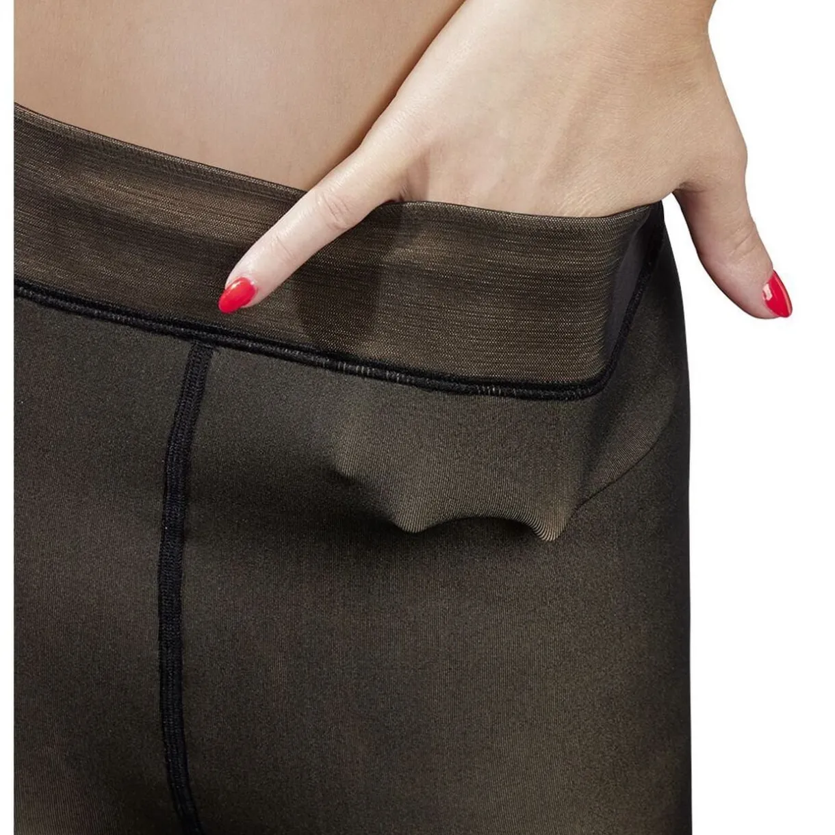Collant polaire "fausse peau" < Gifi New