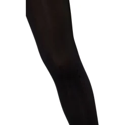 Collants noirs indéchirables semi opaques Taille unique