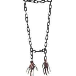 Collier chaîne 3 pendentifs Halloween x3 < Gifi Hot
