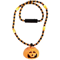 Collier Halloween lumineux fantôme ou citrouille ou chauve souris < Gifi Best