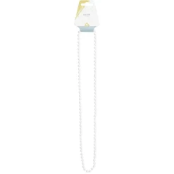 Collier perle blanc ou noir L84cm < Gifi Outlet