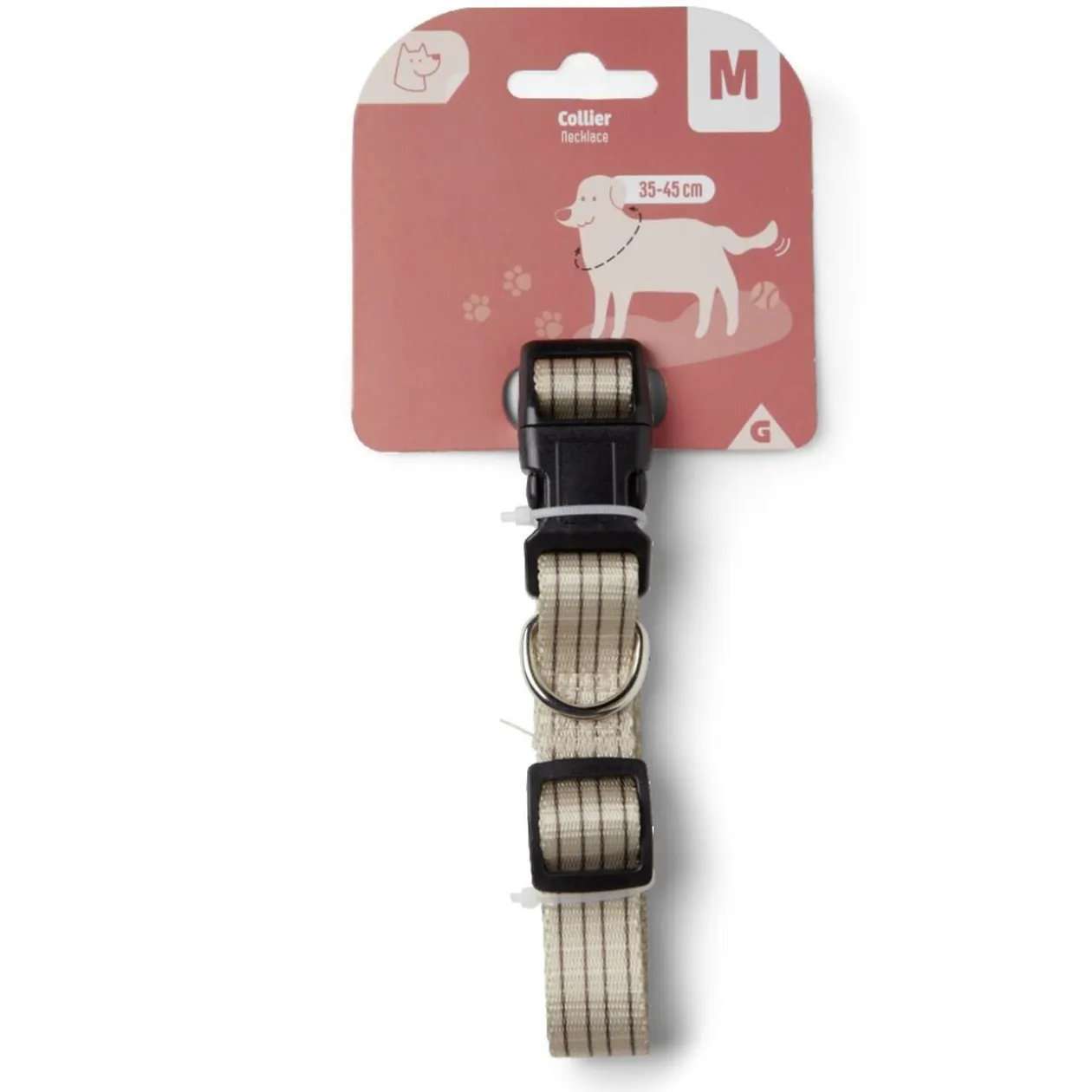 Collier pour chien moyen - Taille M