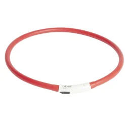 Collier pour chien tube silicone lumineuxLED rechargeable USB < Gifi Outlet