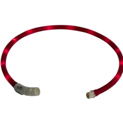 Collier pour chien tube silicone lumineuxLED rechargeable USB < Gifi Outlet
