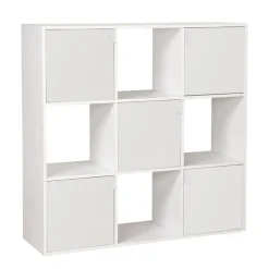 Colonne en bois 6 cases Adam blanc 90xP29,5xH90cm < Gifi Best