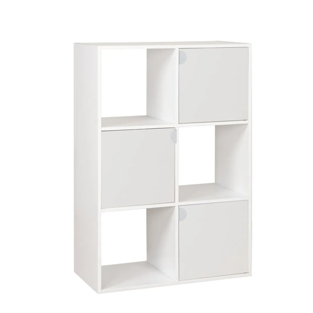 Colonne en bois 6 cases Adam blanc 60xP29,5xH90cm < Gifi Sale