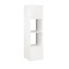Colonne en bois 4 cases Adam blanche 30xP29,5xH120cm