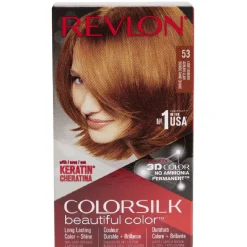 Coloration cheveux Auburn classique Keratine 53 Revlon < Gifi Hot