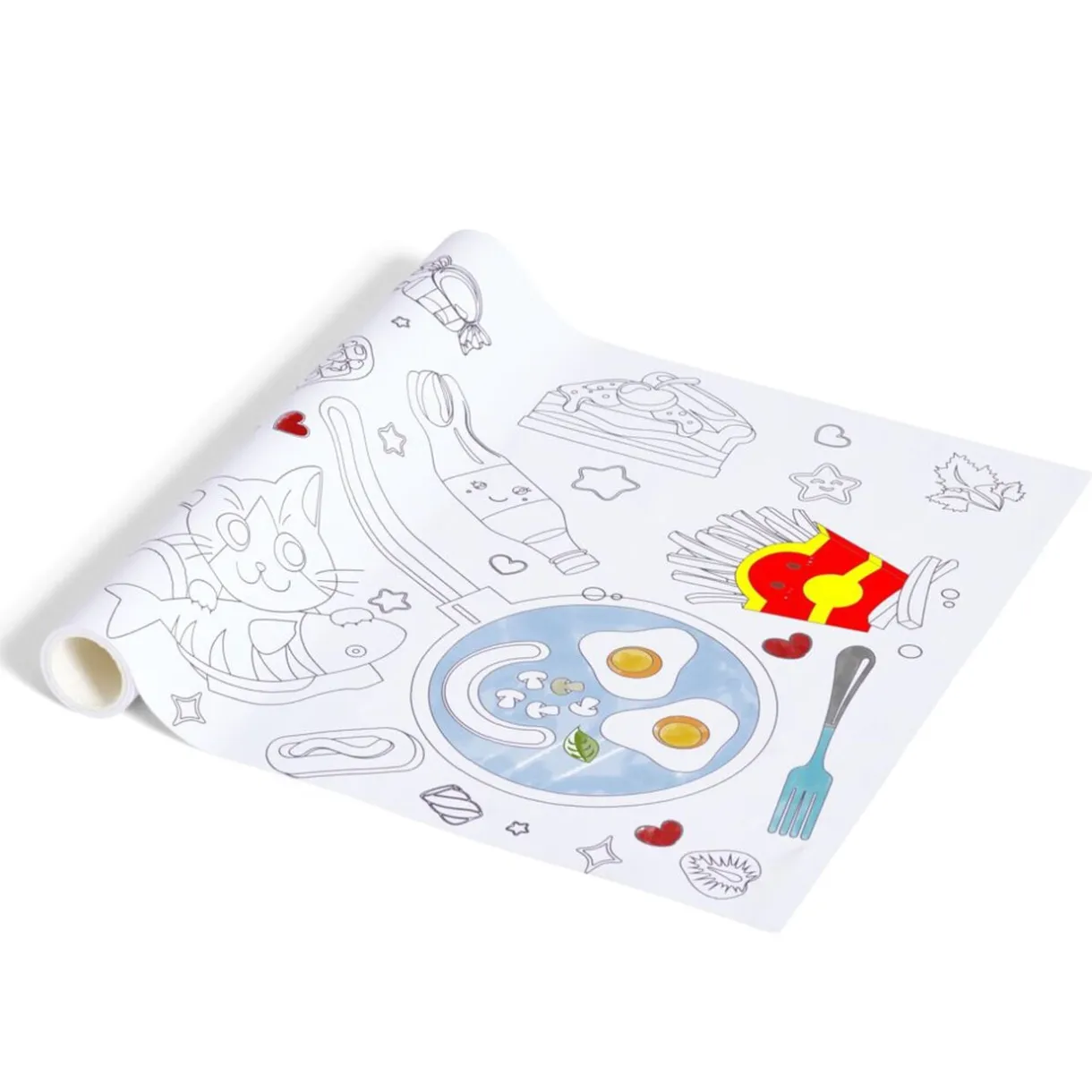 Coloriage en papier adhésif rouleau 2m < Gifi