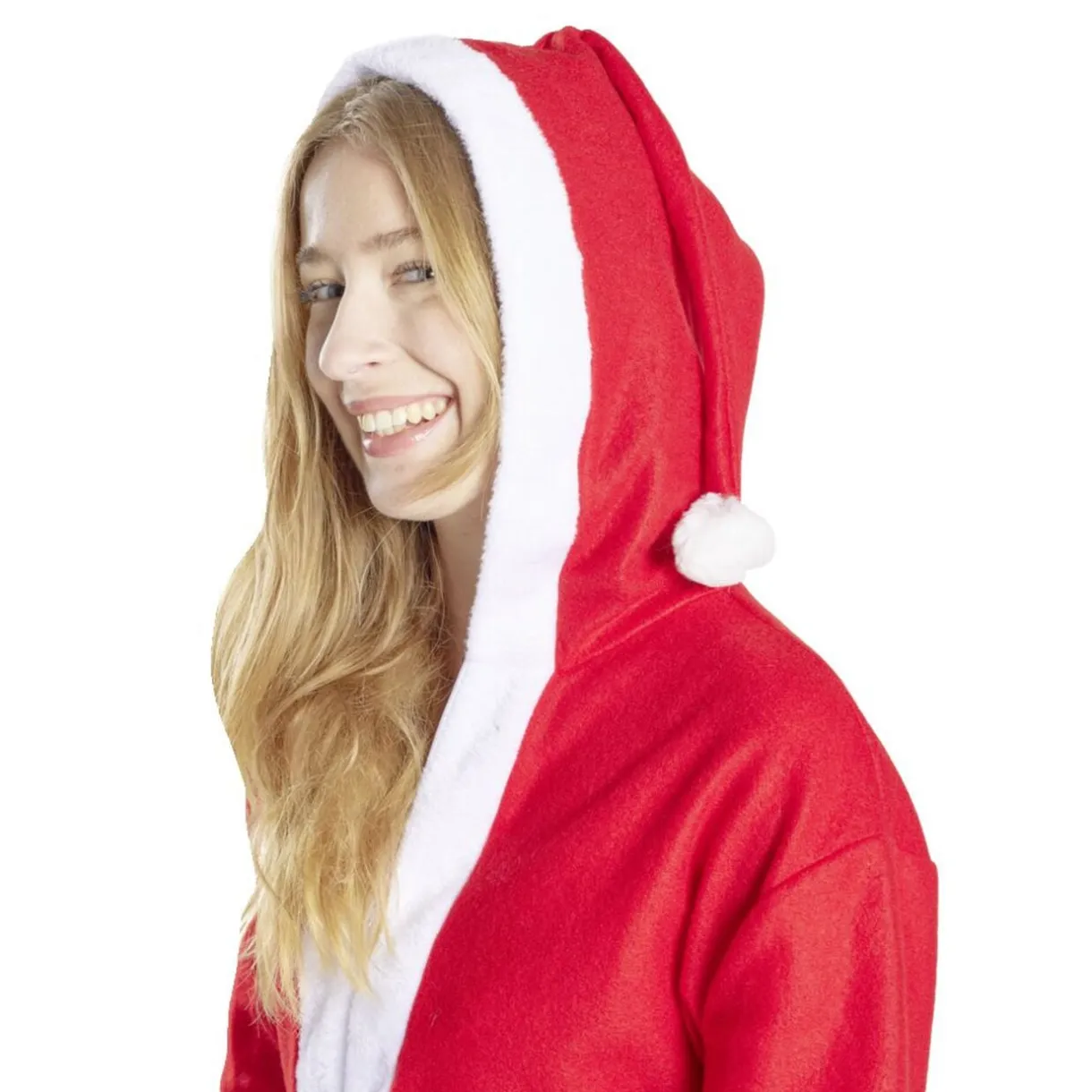 Combinaison de père noël mixte avec capuche Taille L/XL < Gifi