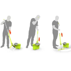 Combiné Wash Easy Paul Masquin vert balai plat < Gifi Best