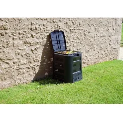 Composteur noir 70x70xH80cm 320 L