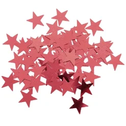 Confettis forme Étoile Rouge x 160 < Gifi Discount